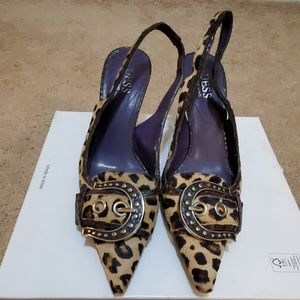 leopard pumps